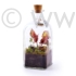 Kép 1/3 - Florárium szögletes palackban I Mágikus kert